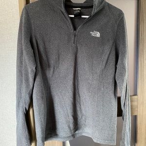 North Face 1/4 zip fleece